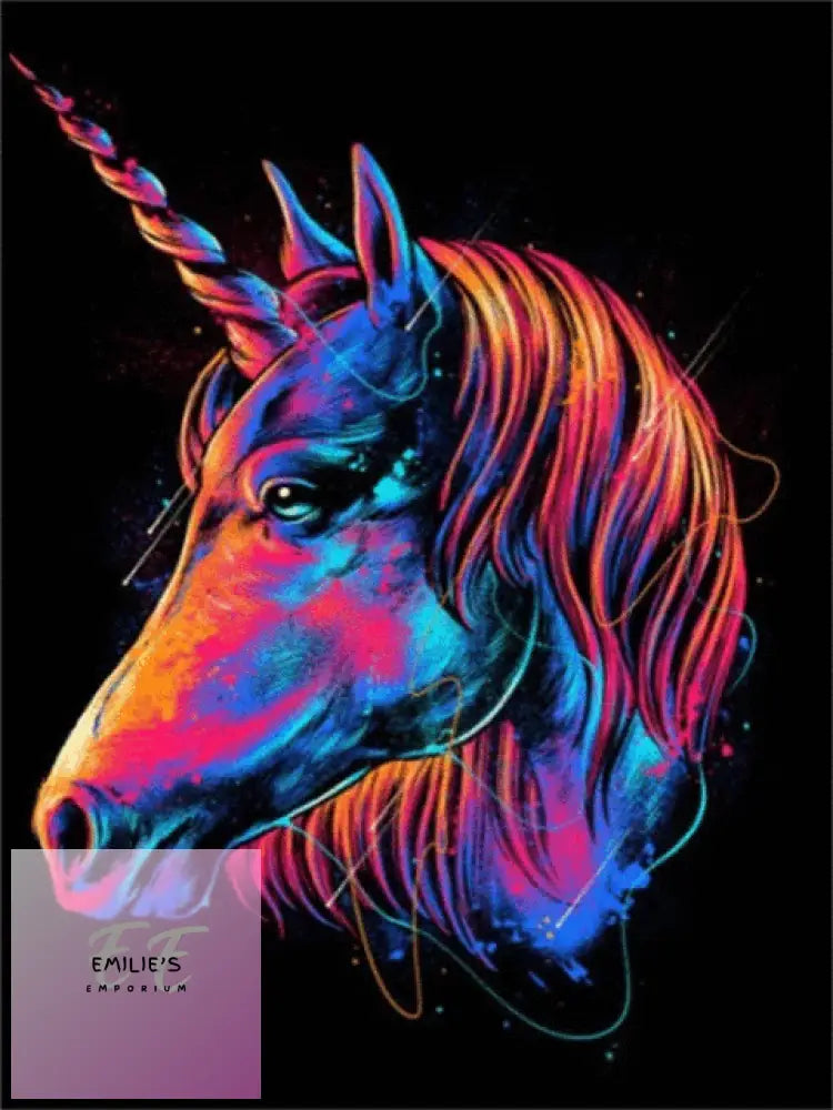 5D Diamond Art Unicorn