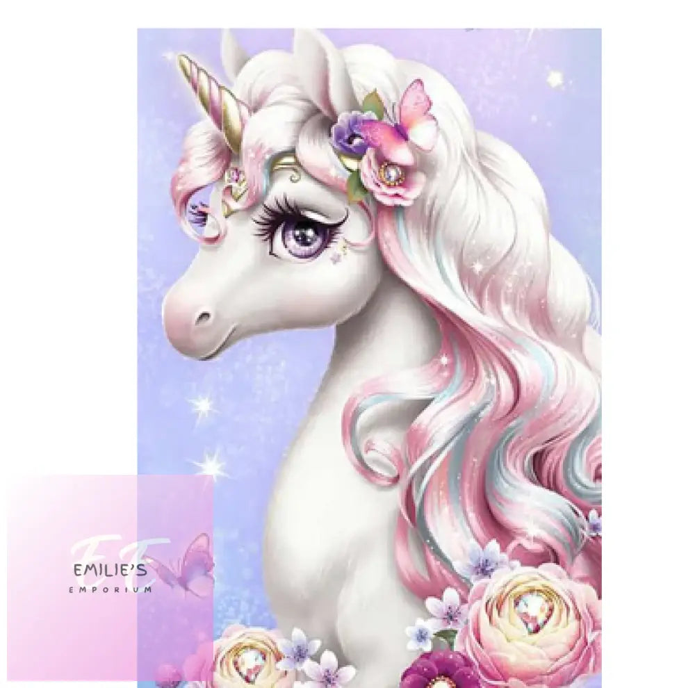 5D Diamond Art Unicorn