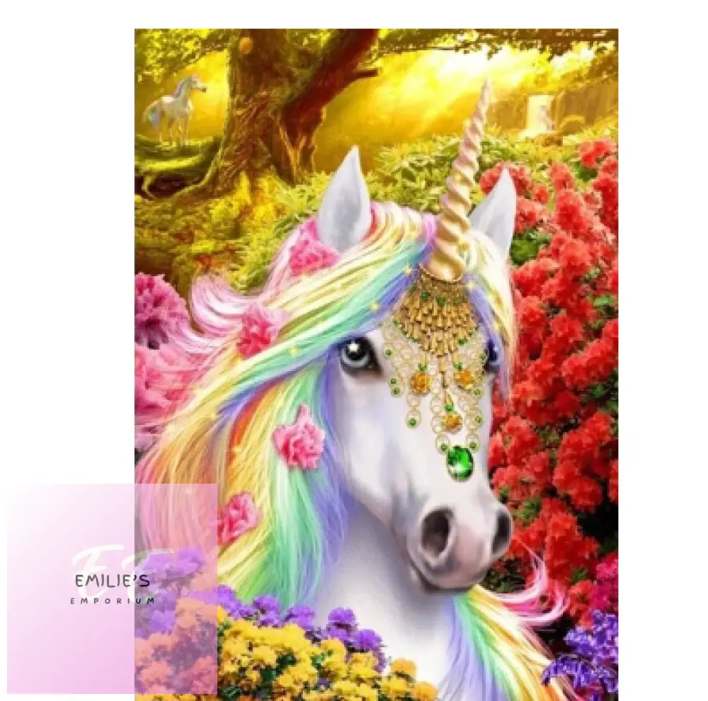 5D Diamond Art Unicorn