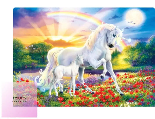 5D Diamond Art Unicorn & Foal