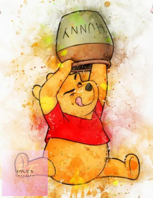 5D Diamond Art Winnie The Pooh With Honey Pot