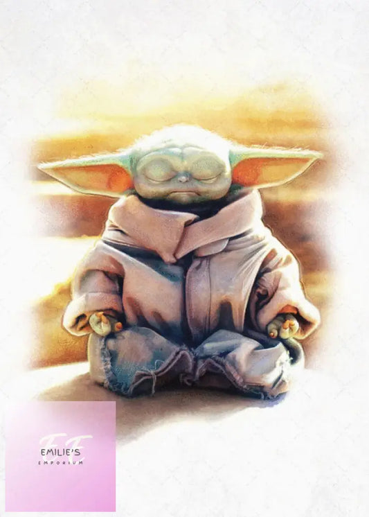 5D Diamond Art Yoda Meditating