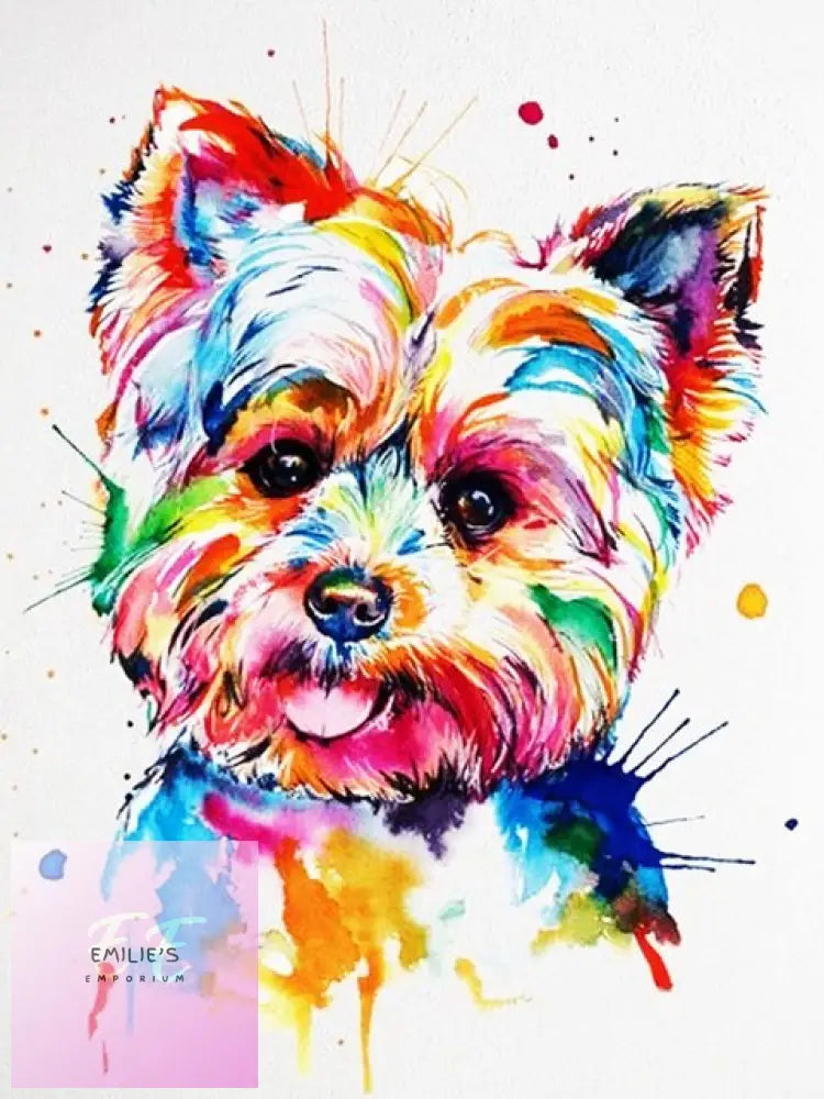 5D Diamond Art Yorkie