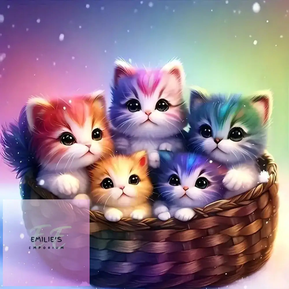 5D Diamond Painting - Cats