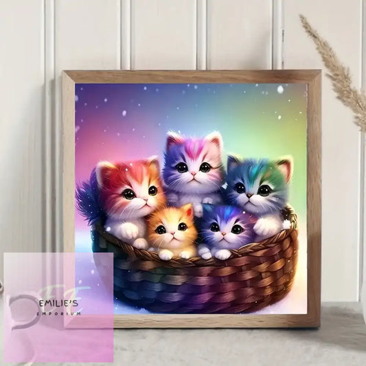 5D Diamond Painting - Cats