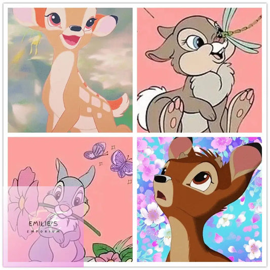 5D Diamond Painting Disney Bambi And Thumper Cartoon