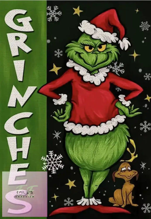 5D Grinch Diamond Art