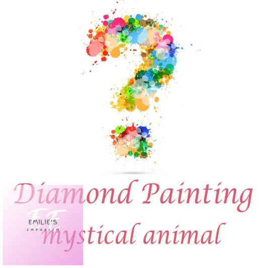 5D Mystery Diamond Painting - Animal Round 20X25Cm