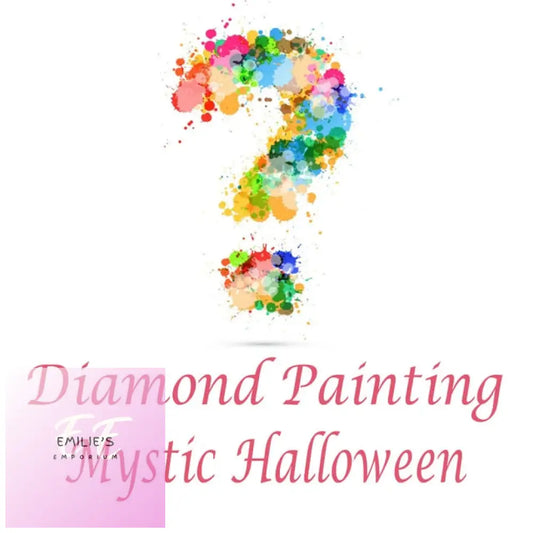 5D Mystery Diamond Painting - Halloween- Round 20X25Cm