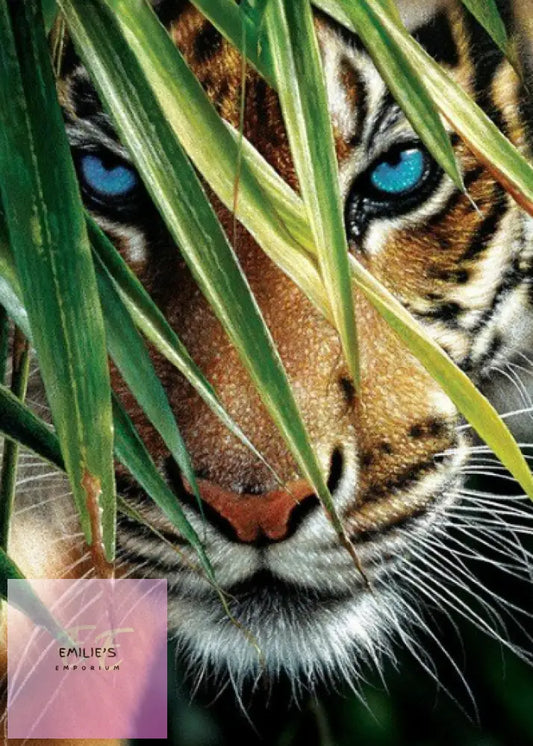 5D Tiger Diamond Art