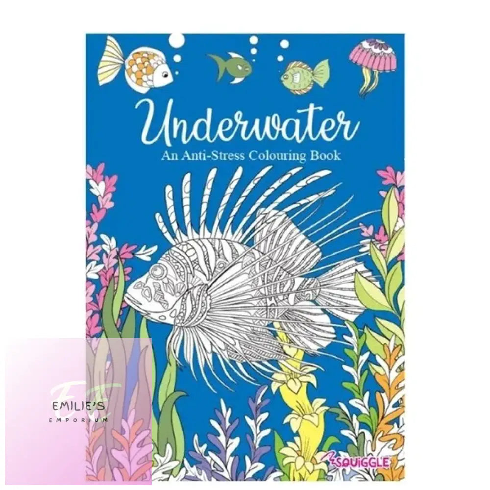 A4 Animals Under Water Colouring Book - Assorted