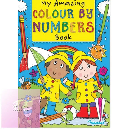 A4 Colour By Numbers Book - Assorted