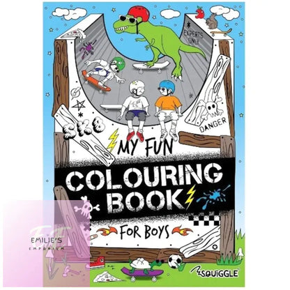 A4 Colouring Fun Boys