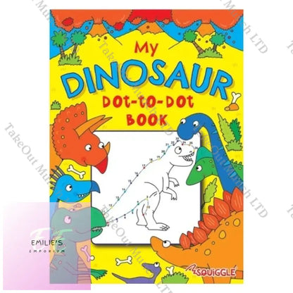 A4 Dinosaur / Pirates Dot-To-Dot Colouring Book - Assorted