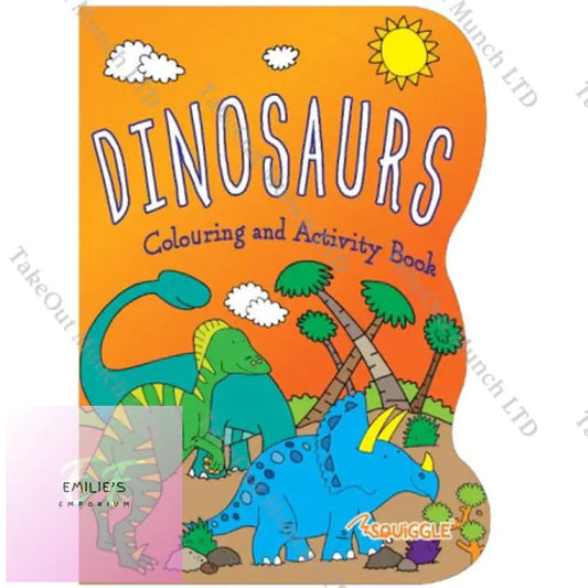 A4 Dinosaurs Colouring Book