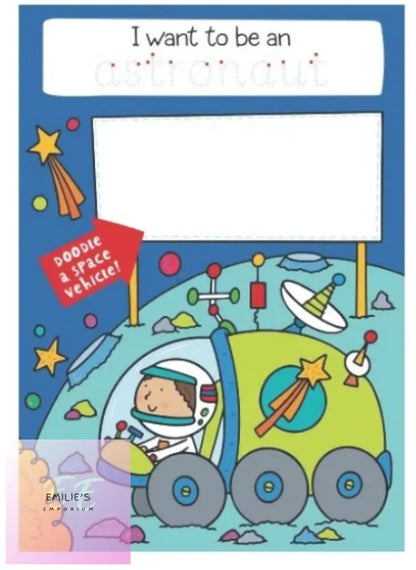 A4 Dream Big Activity Doodle Book - Boys