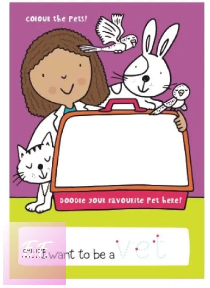 A4 Dream Big Activity Doodle Book - Girls