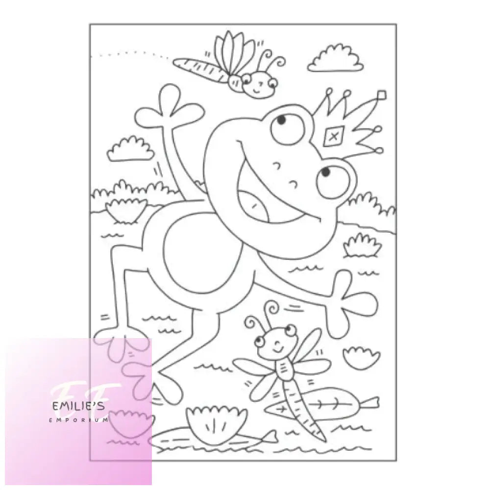 A4 Magical Creatures Colouring Book