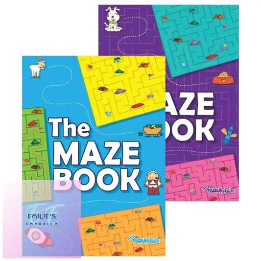 A4 Mazes Puzzle Book