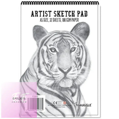 A5 Artist Sketch Book - Assorted