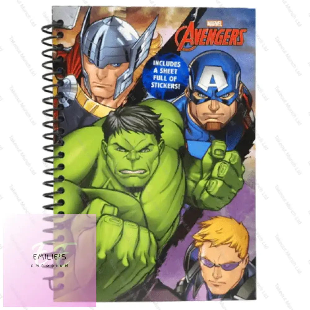 A5 Avengers Soft Cover Notebook