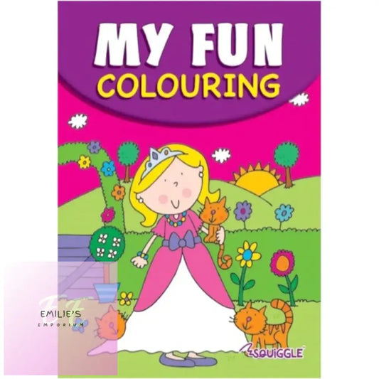 A5 Princess Colouring Book