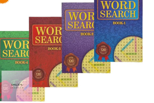 A5 Word Search Book Assorted Picked At Random