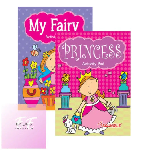 A6 Pocket Colouring Book Princess & Fairy