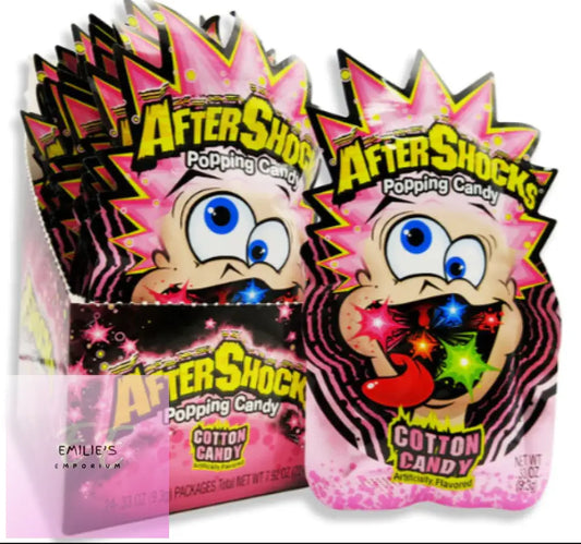 Aftershocks Popping Cotton Candy 0.33Oz/9.3G – Pack Of 24