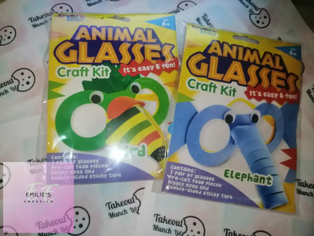 Animal Glasses Craft Kits - Single