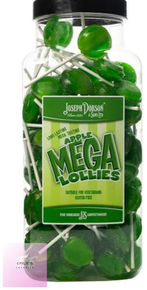 Apple Mega Lolly (Dobsons) 90 Count