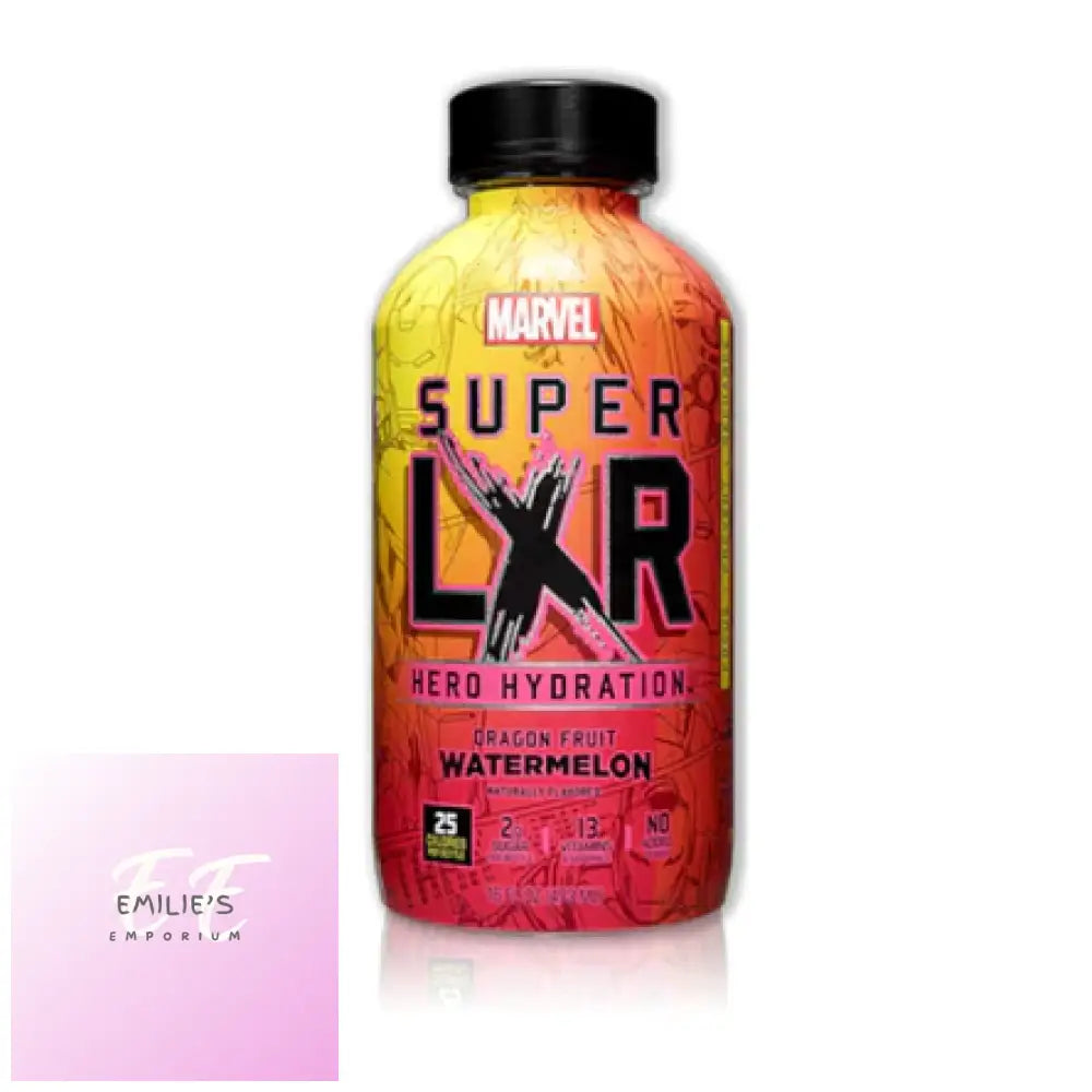 Arizona X Marvel Super Lxr Hero Hydration Dragon Fruit Watermelon - 16Fl.oz (473Ml)