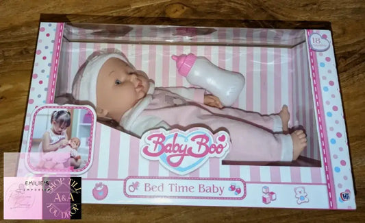 Baby Boo Bed Time Doll With Bottle Pink Suitable For 18 Months+ Baby Doll