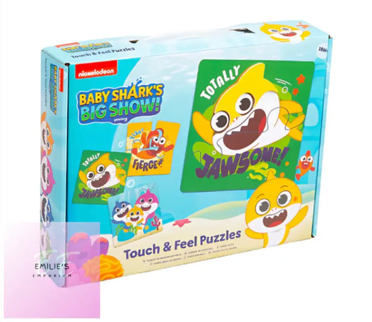 Baby Shark Touch & Feel Puzzles 3 Pack