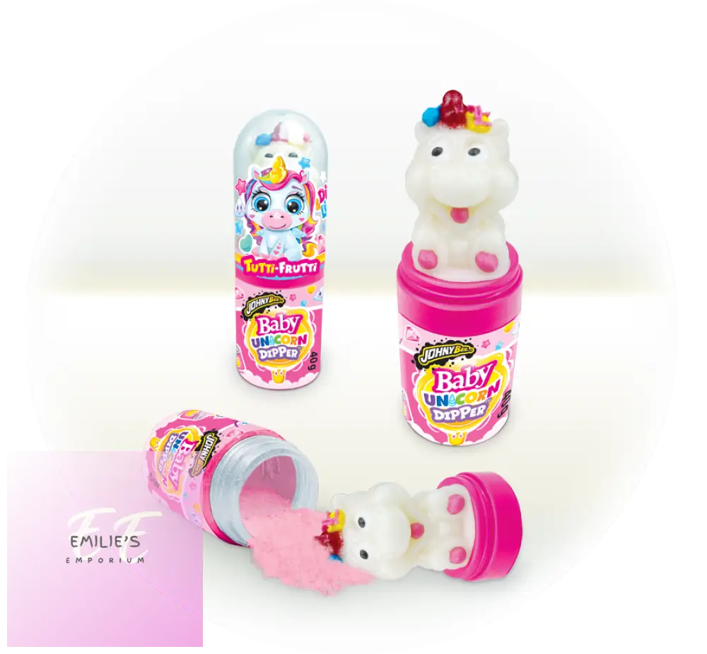 Baby Unicorn Dipper (Johny Bee) X12 Sweets