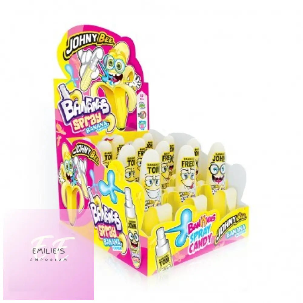 Bananas Spray Candy (Johny Bee) X12