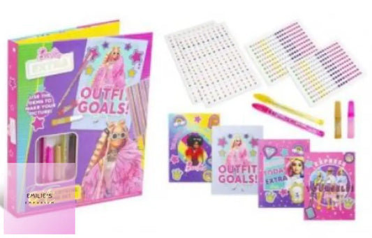 Barbie Extra Glitter Crystal Picture Set X6