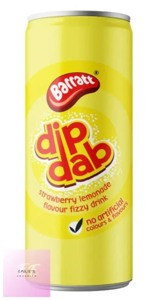 Barratt Dip Dab Fizzy Drink Cans 12X250Ml