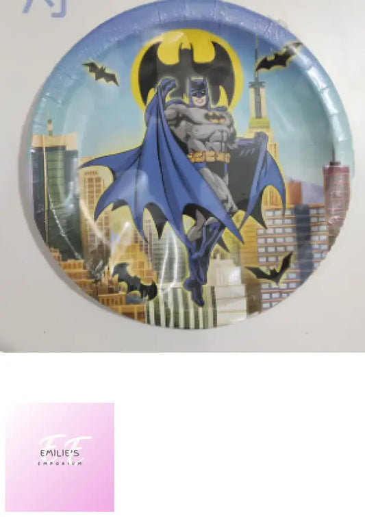 Batman 10 Party Paper Plates