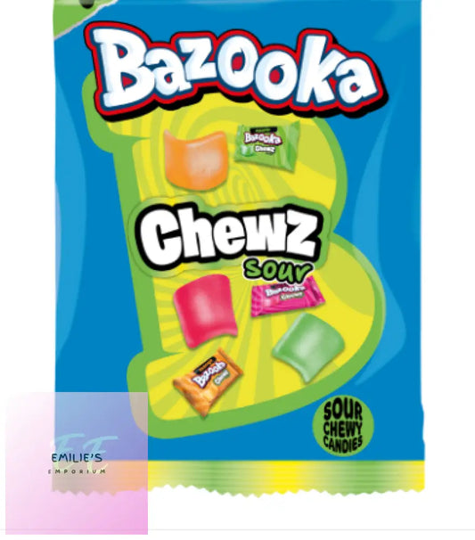 Bazooka Sour Chewz Share Bag 12X120G