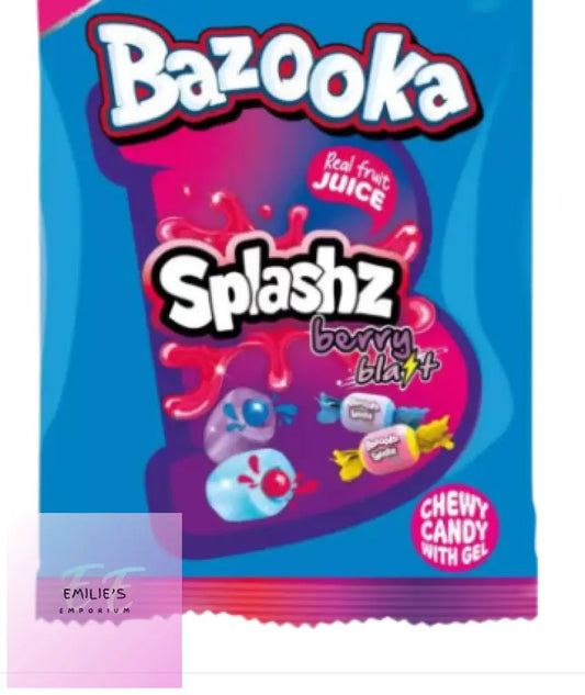 Bazooka Splashz Berry 12X120G