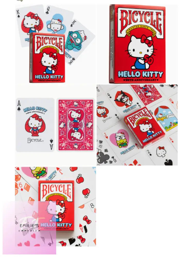 Bicycle Hello Kitty Playing Cards