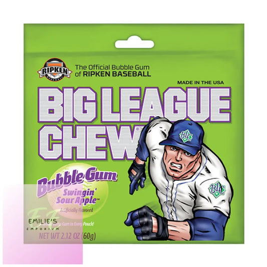 Big League Chew Sour Apple 60G