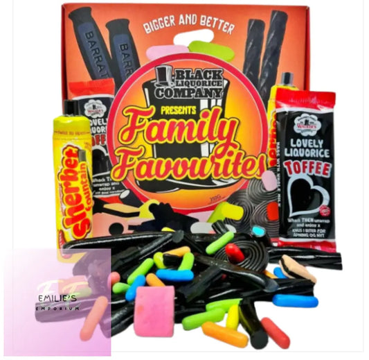 Black Liquorice Company Family Favourites 350G