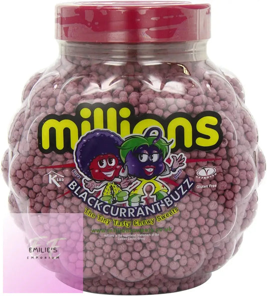 Blackcurrant Flavour (Millions) 2.27Kg Full Jar Sweets