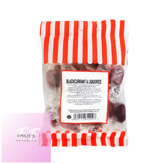 Blackcurrant & Liquorice 140G Candy Chocolate