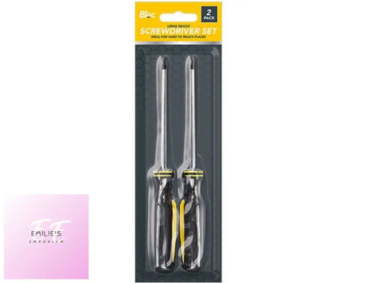 Bloc - 2 Pack Long Reach Screwdriver Set