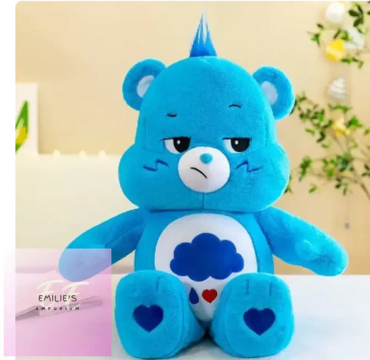 Blue Care Bear Plush Toy 35Cm