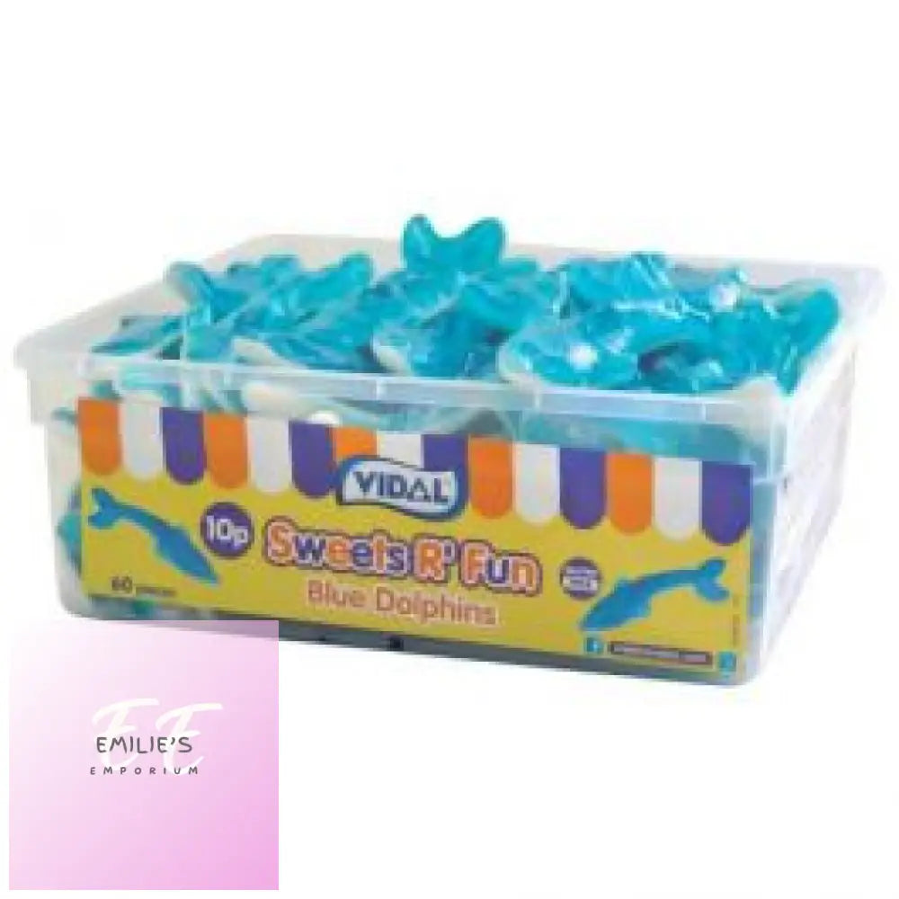 Blue Dolphins (Vidal) 60 Count Sweets