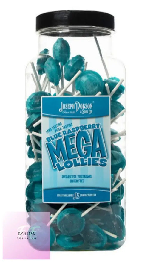 Blue Raspberry Mega Lolly (Dobsons) 90 Count Lolly